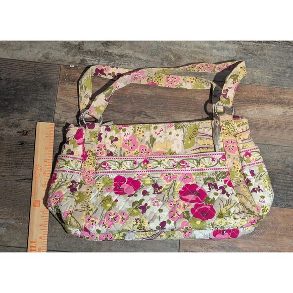 Vera Bradley "Make Me Blush" Tote Bag - Floral & Quilted - Picture 5 of 7